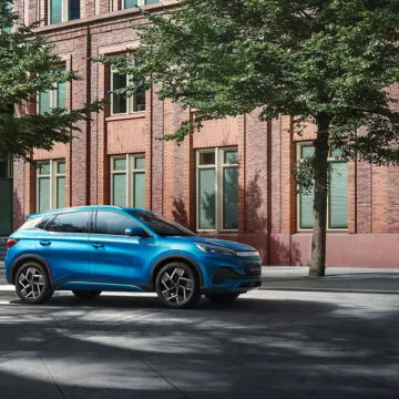 Le auto elettriche di BYD arrivano in Europa