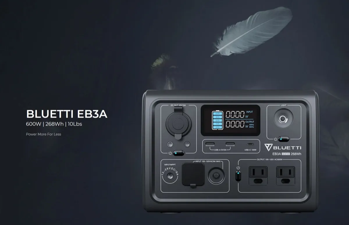 Da BLUETTI il generatore solare EB3A, una riserva di potenza in piccole dimensioni Da BLUETTI il generatore solare EB3A, una riserva di potenza in piccole dimensioni