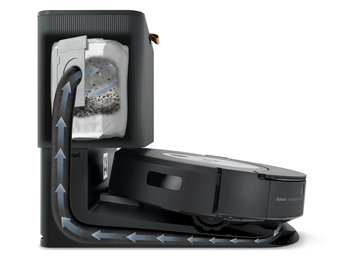 Roomba Combo j7 plus è il primo robot 2 in 1 con panno retrattile