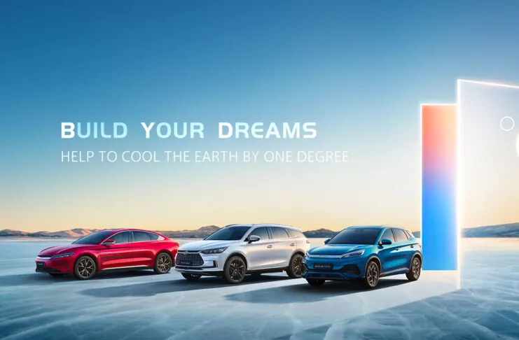 Le auto elettriche di BYD arrivano in Europa