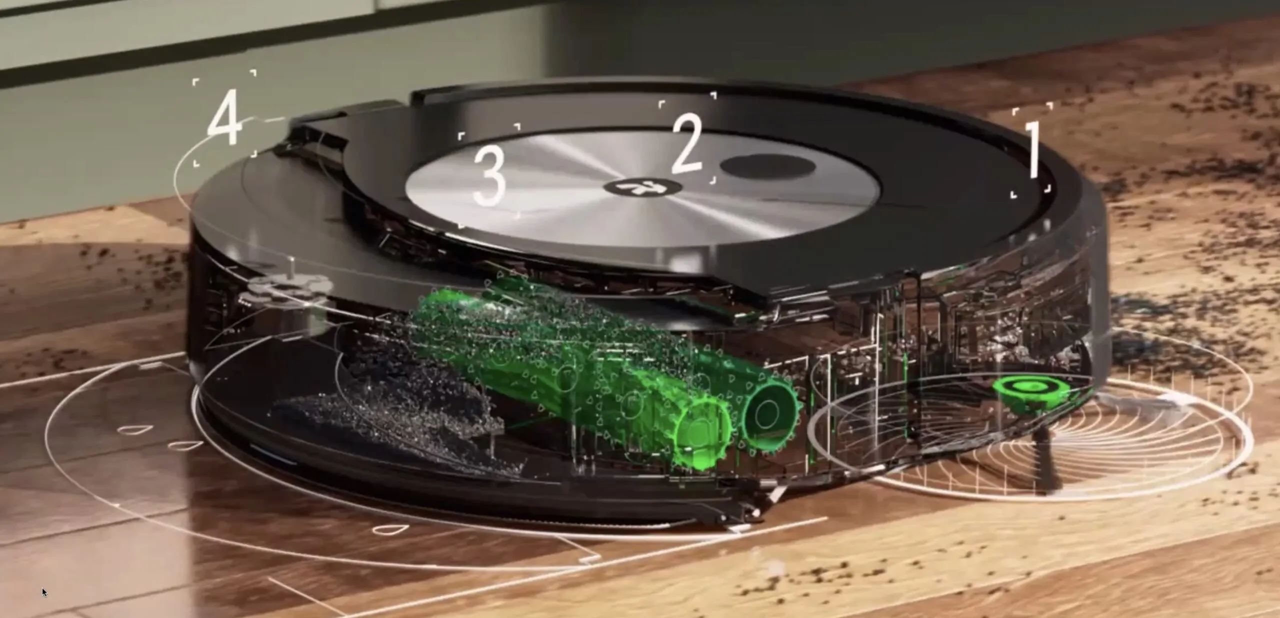 Roomba Combo j7 plus è il primo robot 2 in 1 con panno retrattile