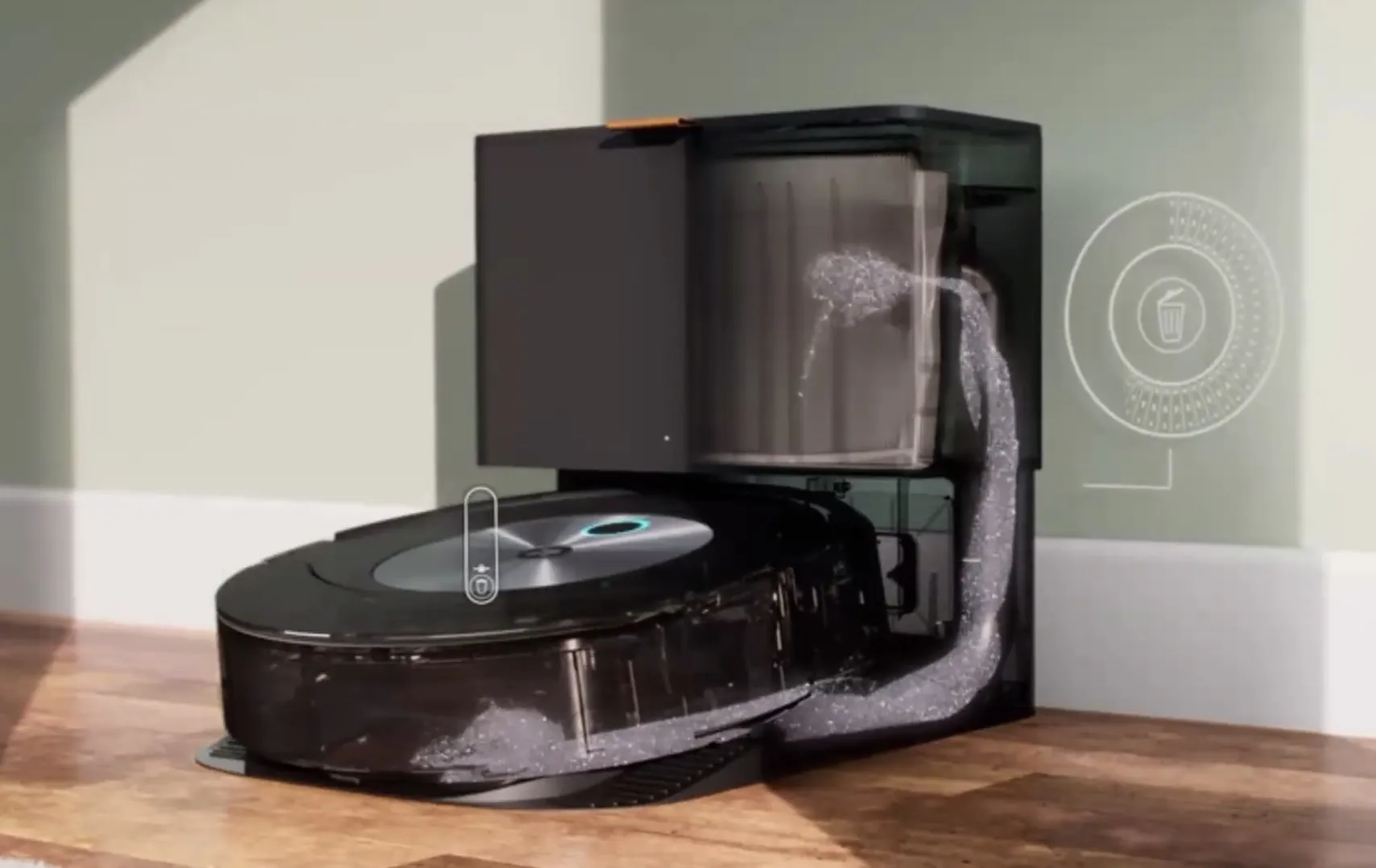 Roomba Combo j7 plus è il primo robot 2 in 1 con panno retrattile