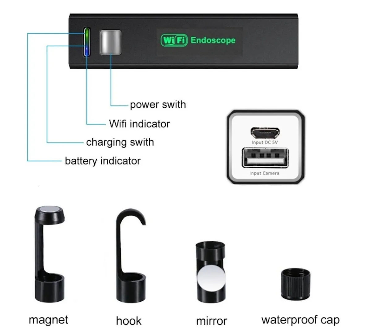 Solo 13 euro per la telecamera endoscopio su AliExpress Solo 13 euro per la telecamera endoscopio su AliExpress