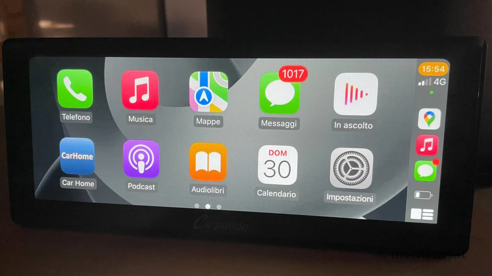 Unboxing Carpuride W103, il megaschermo per Carplay e Android Auto per qualsiasi auto