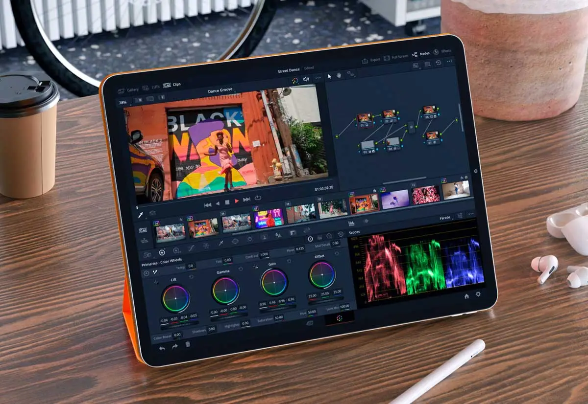 DaVinci Resolve per iPad Pro sarà disponibile in versione gratuita e a pagamento DaVinci Resolve per iPad Pro sarà disponibile in versione gratuita e a pagamento