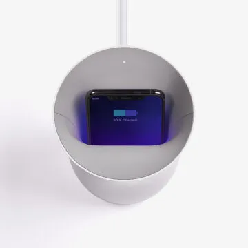 Recensione Lexon Oblio, stazione di ricarica wireless con santificazione bella anche in salotto