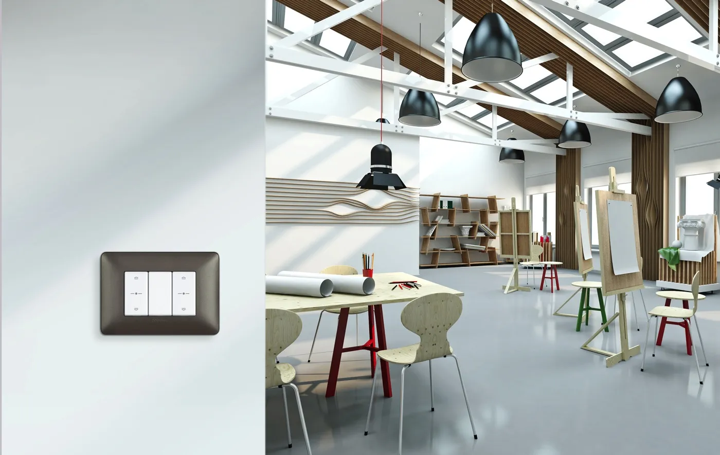 La serie civile Bticino Matix diventa smart con Netatmo