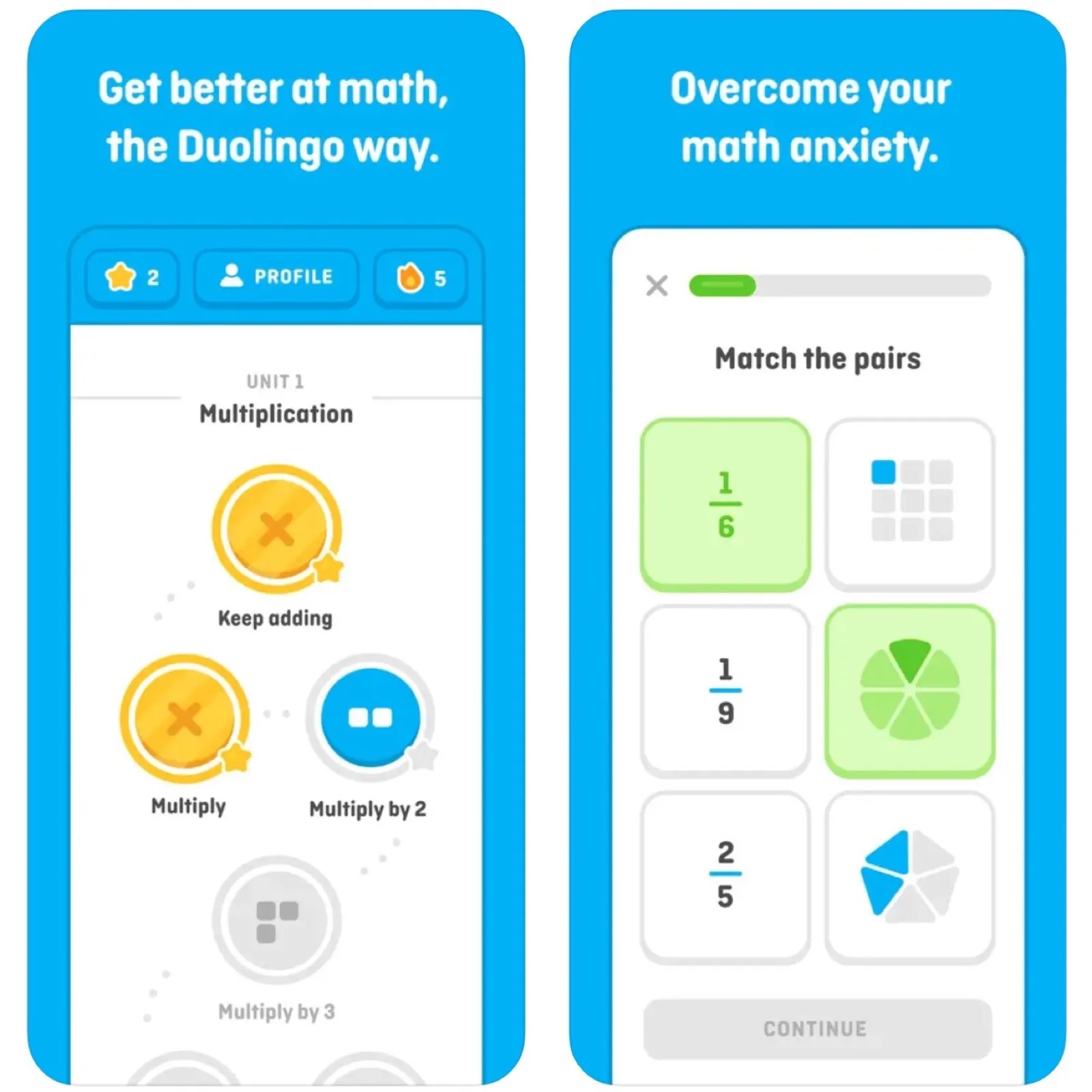Duolingo Math, gratis l’app per imparare e giocare con la matematica
