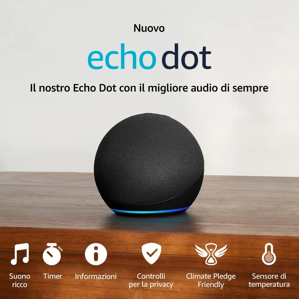 La miglior offerta su Amazon Echo Dot, solo 19,99 euro La miglior offerta su Amazon Echo Dot, solo 19,99 euro