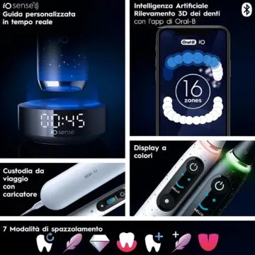 Arriva in Italia lo spazzolino intelligente Oral-B iO10 con iOsense