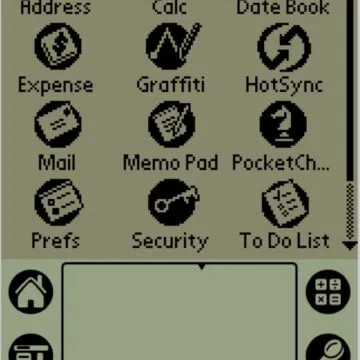 Palm Pilot rivive su iPhone con l’emulatore di Internet Archive