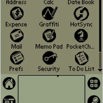 Palm Pilot rivive su iPhone con l’emulatore di Internet Archive