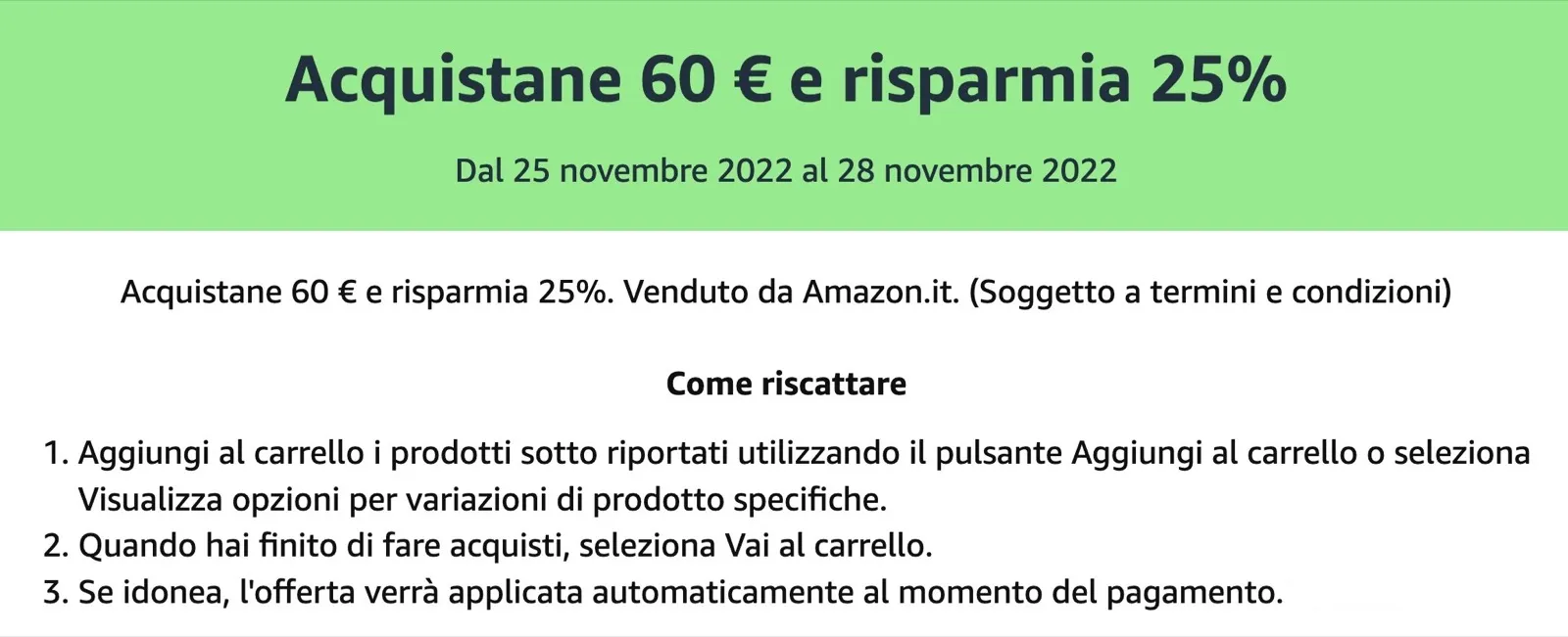 Giocattoli in sconto del 25% su Amazon fino al 28 novembre