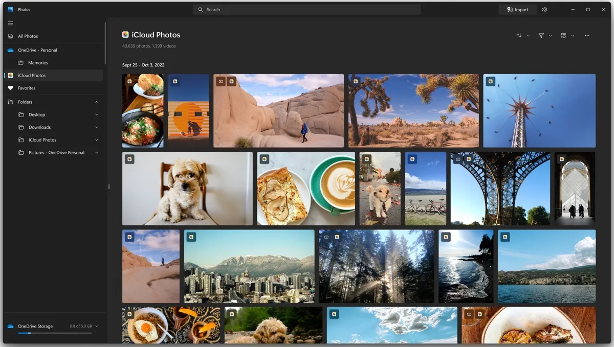 Microsoft rilascia iCloud Photos per Windows 11
