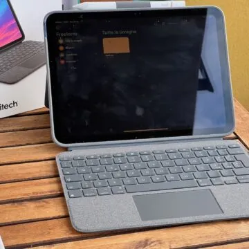 La nostra prova della Logitech Combo Touch per iPad 2022