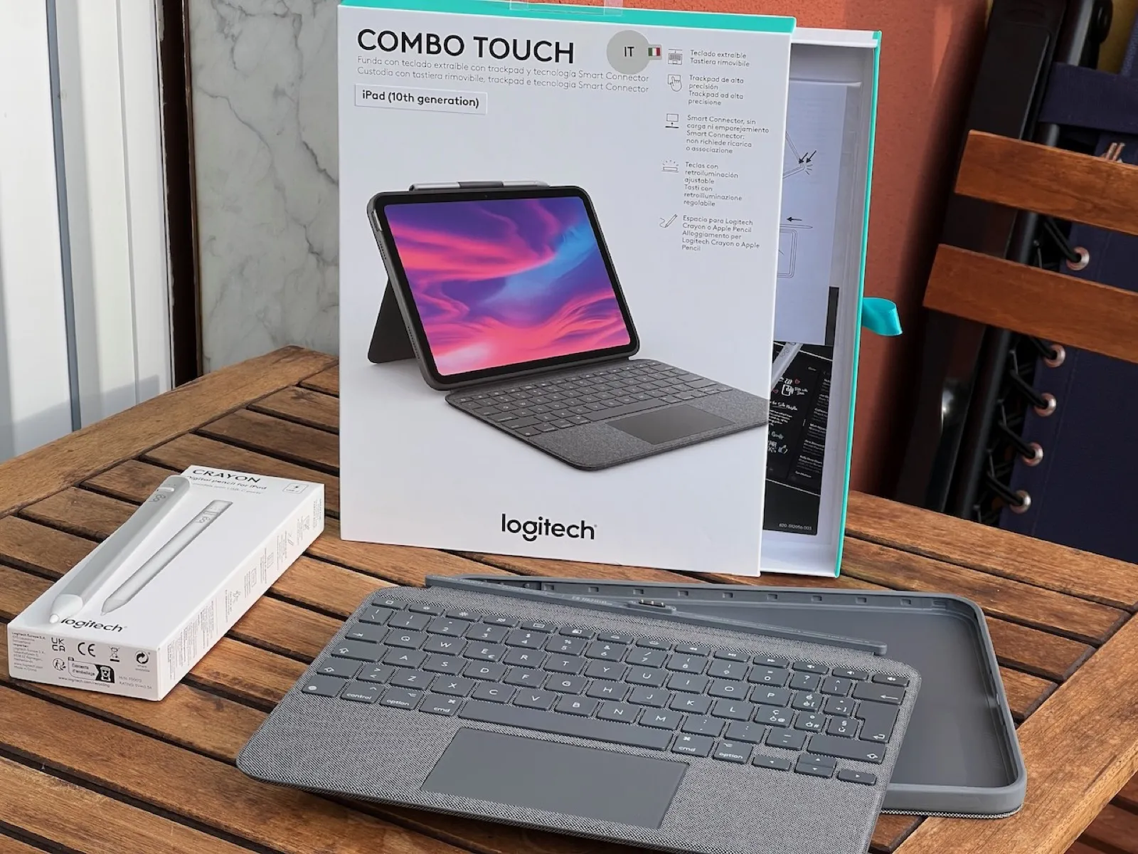 La nostra prova della Logitech Combo Touch per iPad 2022 La nostra prova della Logitech Combo Touch per iPad 2022