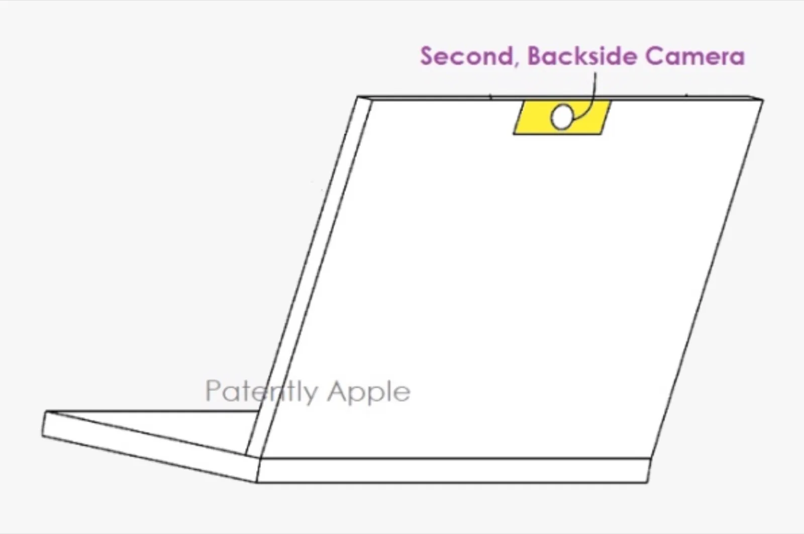 Brevettato MacBook con nuova fotocamera in un posto diverso Brevettato MacBook con nuova fotocamera in un posto diverso