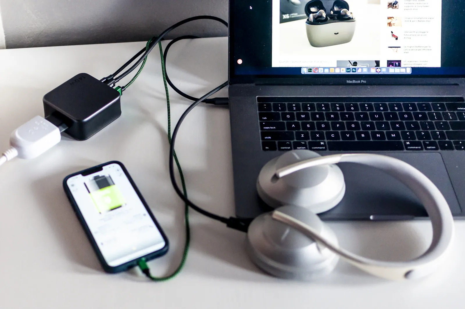 Recensione Ugreen Caricatore USB C 140W PD 3.1