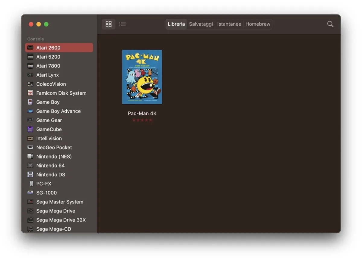 Come rispolverare vecchi giochi con emulatori su Mac