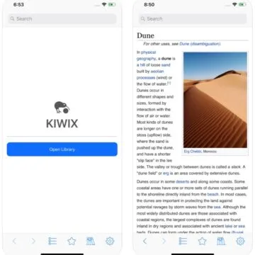 Kiwix scarica tutta Wikipedia su Mac, iPhone e iPad