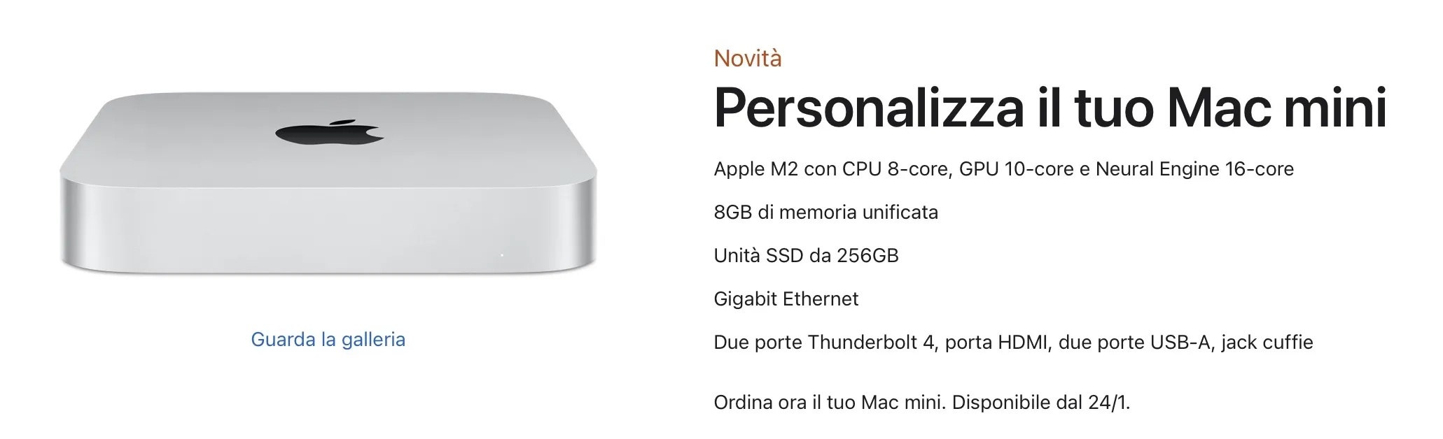 Il Mac desktop meno costoso di sempre è pensato per le scuole Il Mac desktop meno costoso di sempre è pensato per le scuole