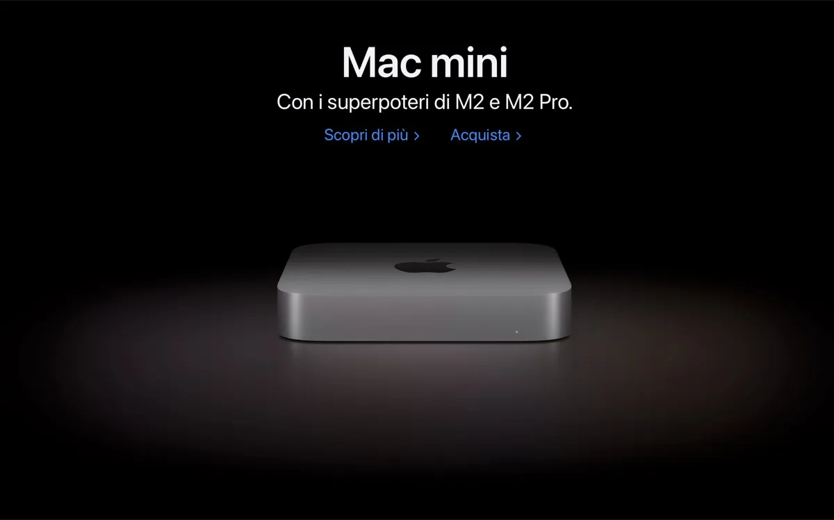 MacBook Pro M2 Pro e Max e Mac mini 2023 sono disponibili MacBook Pro M2 Pro e Max e Mac mini 2023 sono disponibili