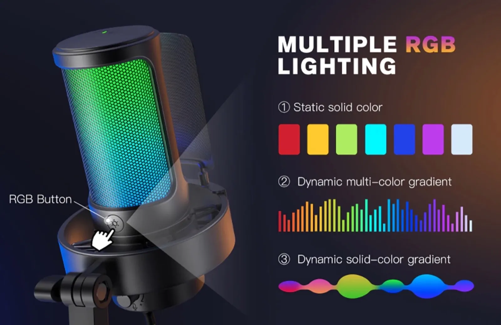 Microfono USB-C di FIFINE, per l’audio di qualità su iPad e Mac Microfono USB-C di FIFINE, per l’audio di qualità su iPad e Mac