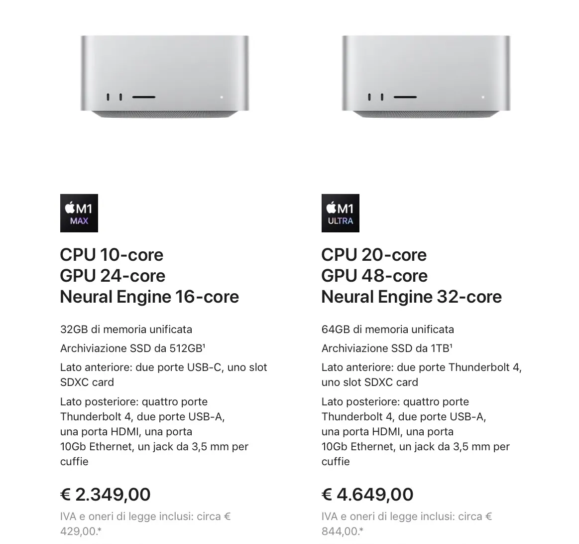 Mac Mini con M2 Pro, il Mac Studio sottile Mac Mini con M2 Pro, il Mac Studio sottile