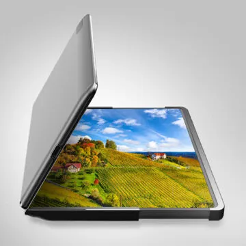 Flex Hybrid, Samsung immagina uno schermo che si piega e si rimpicciolisce