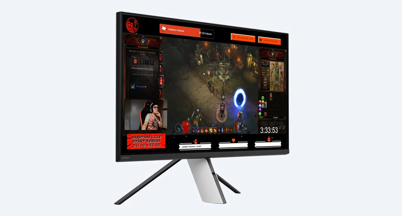 Recensione Sony Monitor INZONE M9, bellissimo anche per Mac ma attenti ai consumi Recensione Sony Monitor INZONE M9, bellissimo ma attenti ai consumi