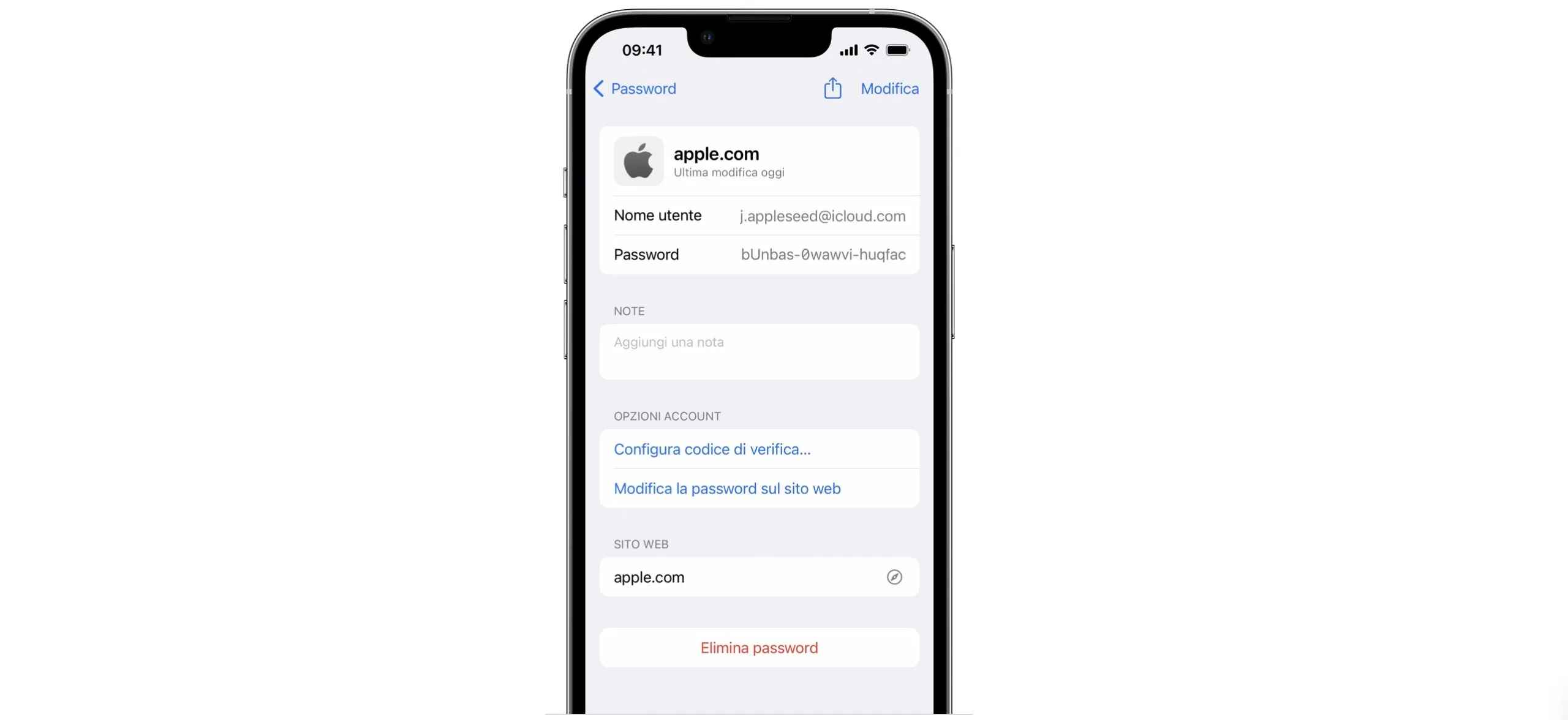 Come usare password e passkey salvate su iPhone e iPad