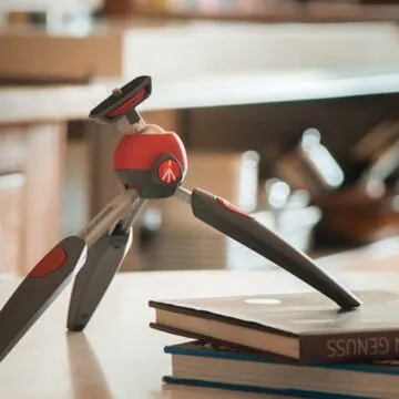 Manfrotto Pixi Evo, treppiede da tavolo con gambe estensibili