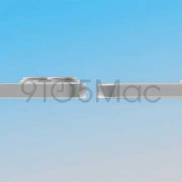 Il rendering di iPhone 15 Plus mostra cornici piccole e Dynamic Island