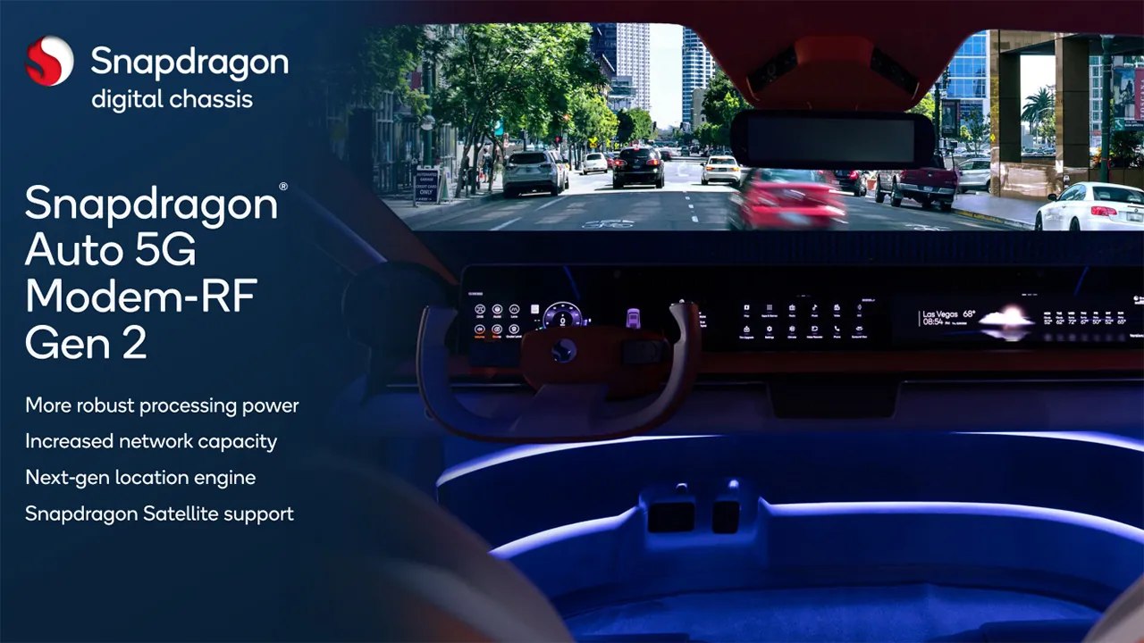 MWC23, Qualcomm spinge per il 5G in auto con lo Snapdragon MWC23, Qualcomm spinge per il 5G in auto con lo Snapdragon