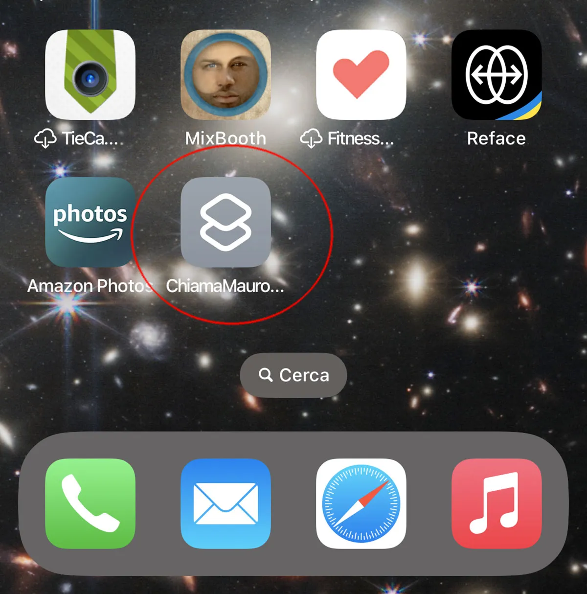 Come creare su iPhone una icona nella schermata Home per chiamare al volo qualcuno
