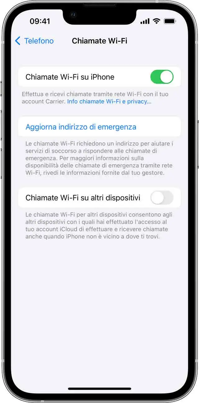 Con il Wi-Fi calling possibile chiamare anche senza copertura cellulare Con il Wi-Fi calling possibile chiamare anche senza copertura cellulare