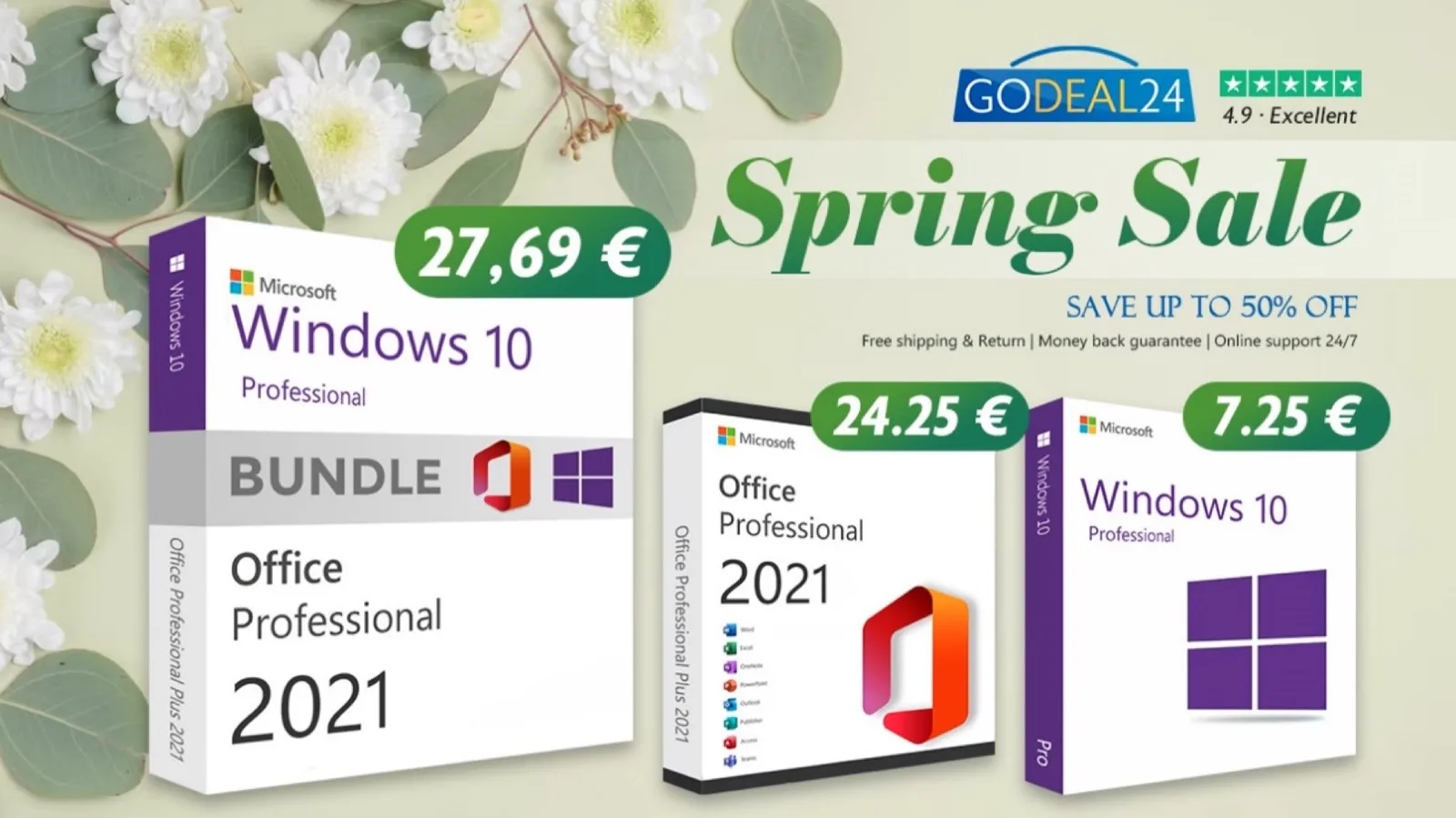 Maggiore efficienza con Office 2021 e Windows 11 a partire da 13 € su GoDeal24 Maggiore efficienza con Office 2021 e Windows 11 a partire da 13 € su GoDeal24