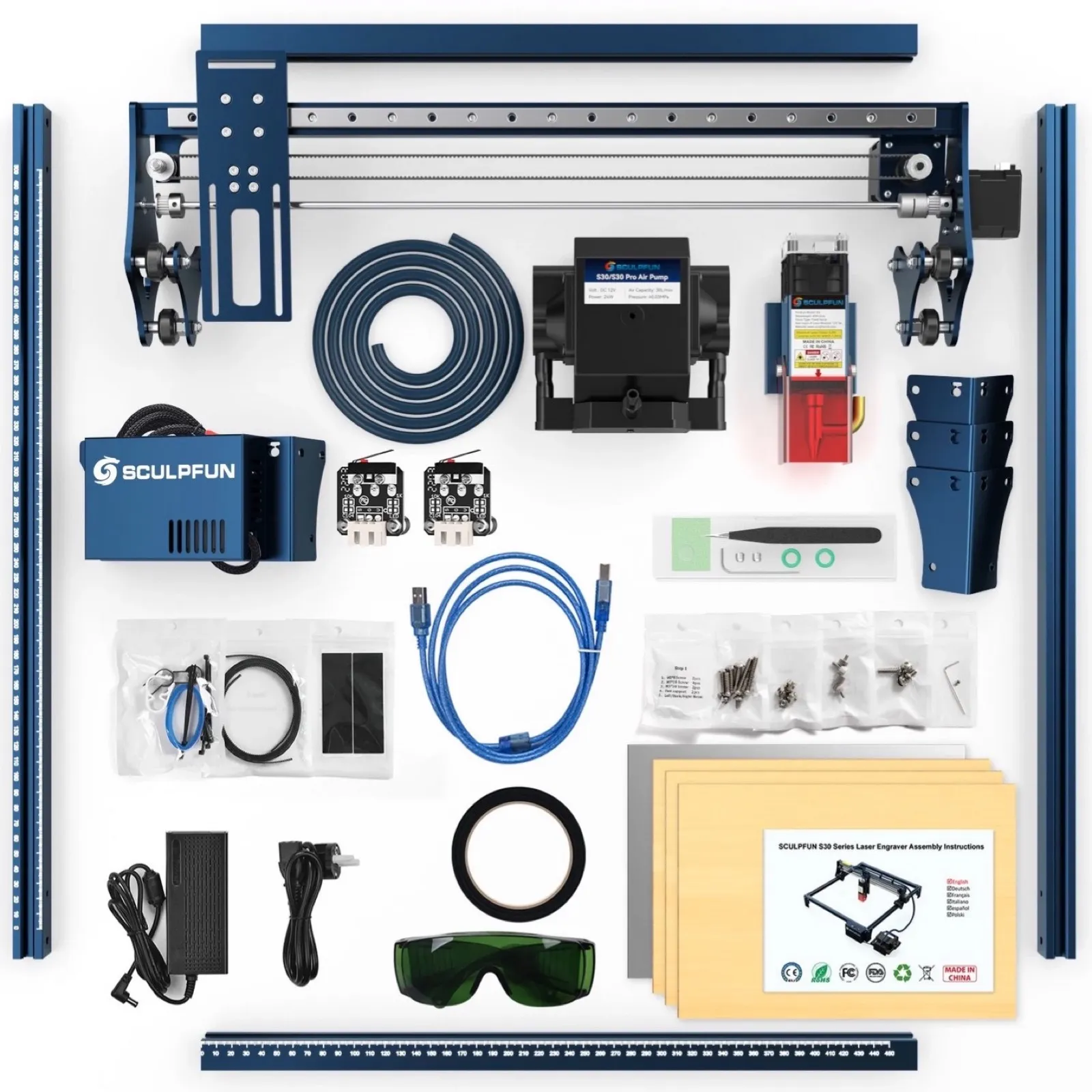 SCULPFUN S30 Pro Max, macchina a incisione laser scontata del 25% SCULPFUN S30 Pro Max, macchina a incisione laser scontata del 25%