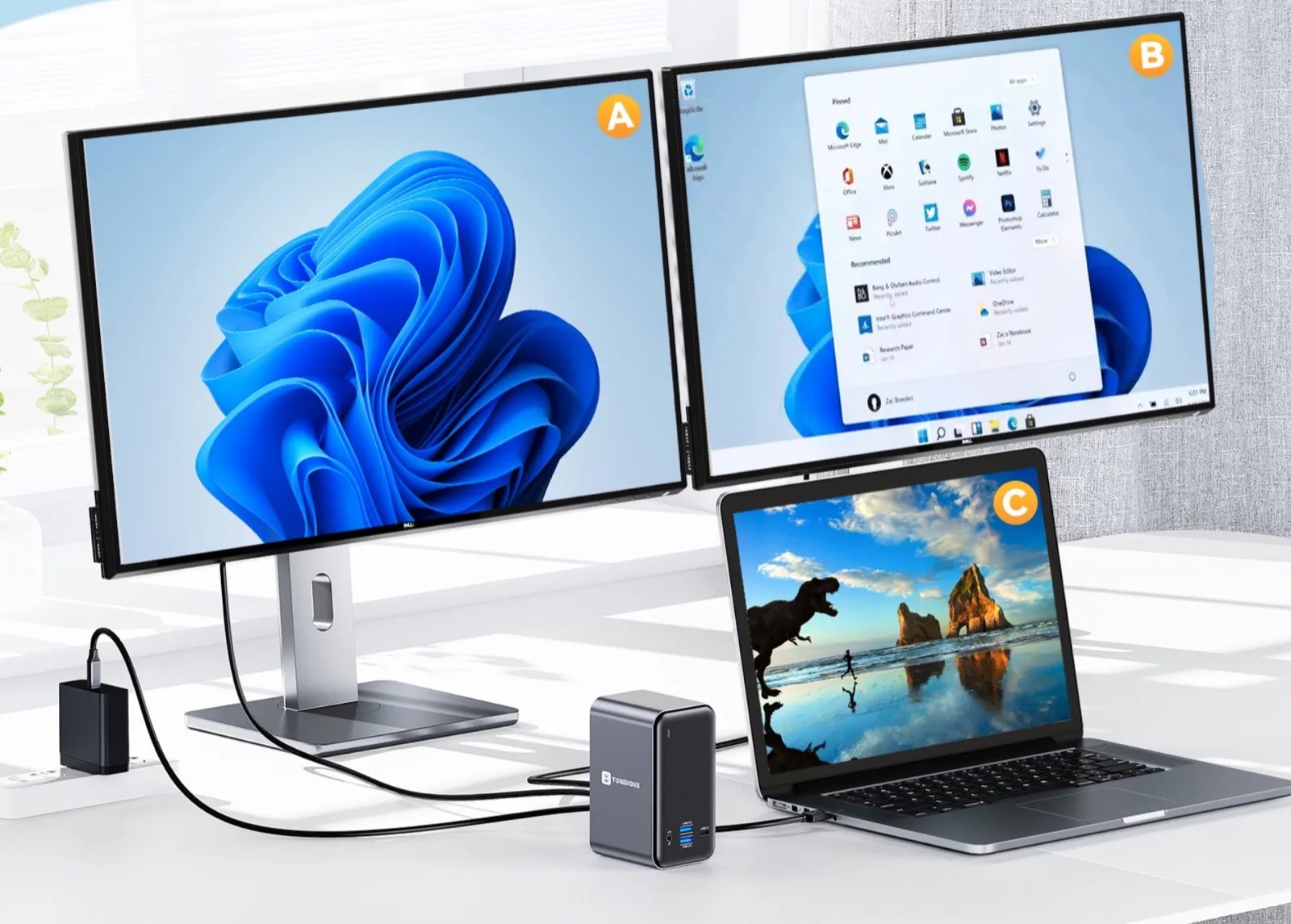 La docking station definitiva è quella di Tobenone La docking station definitiva è quella di Tobenone