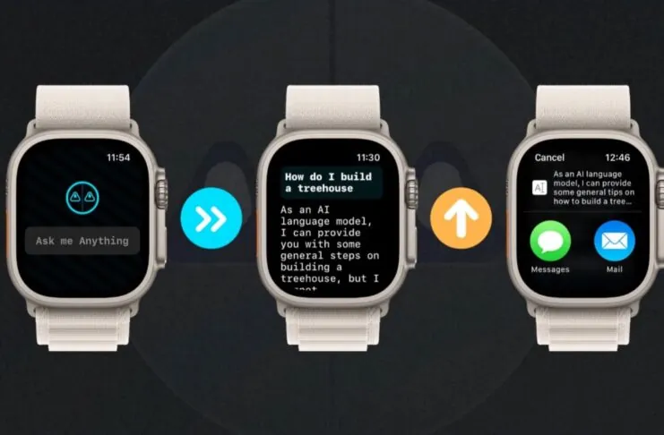 ChatGPT, c’è l’app per Apple Watch