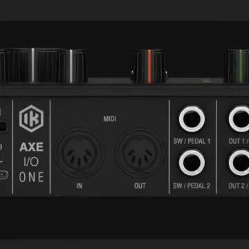 L’interfaccia audio AX I/O ONE di IK Multimedia è pensata per i chitarristi