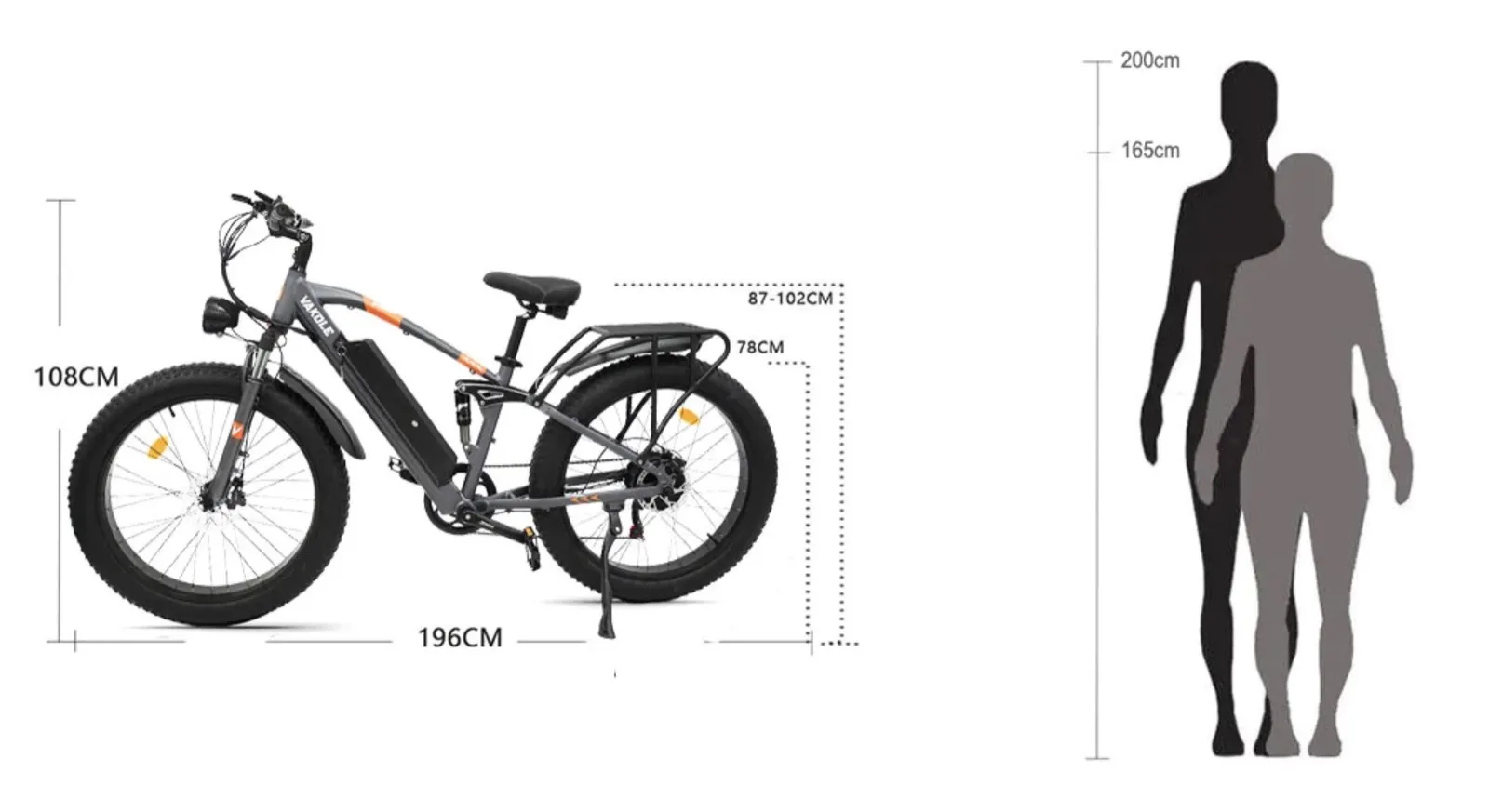 VAKOLE CO26, la mountain bike elettrica con ruote fat VAKOLE CO26, la mountain bike elettrica con ruote fat