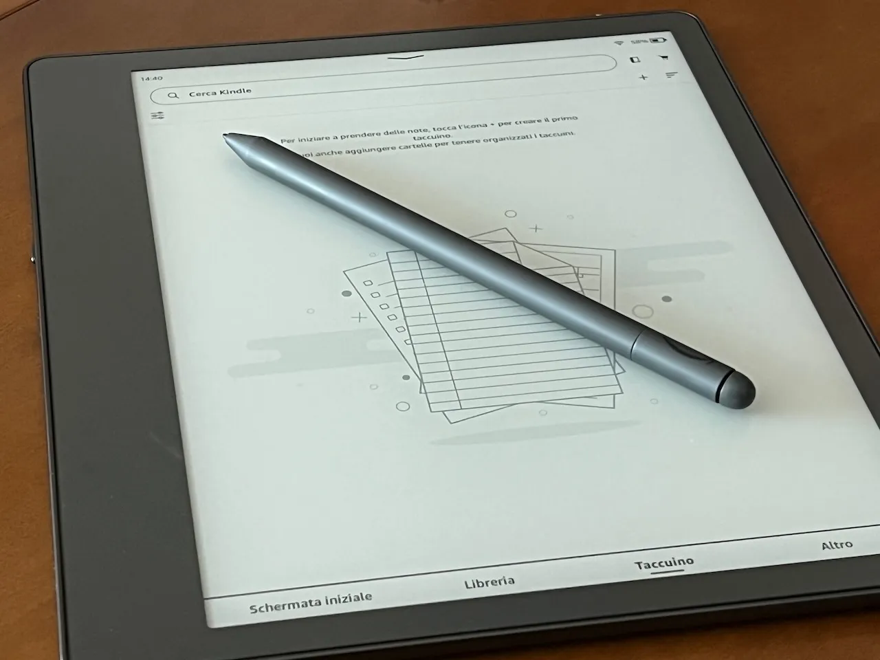 Recensione Kindle Scribe, il tablet eInk di Amazon prende quota Recensione Kindle Scribe, il tablet eInk di Amazon prende quota