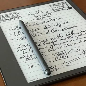 Recensione Kindle Scribe, il tablet eInk di Amazon prende quota