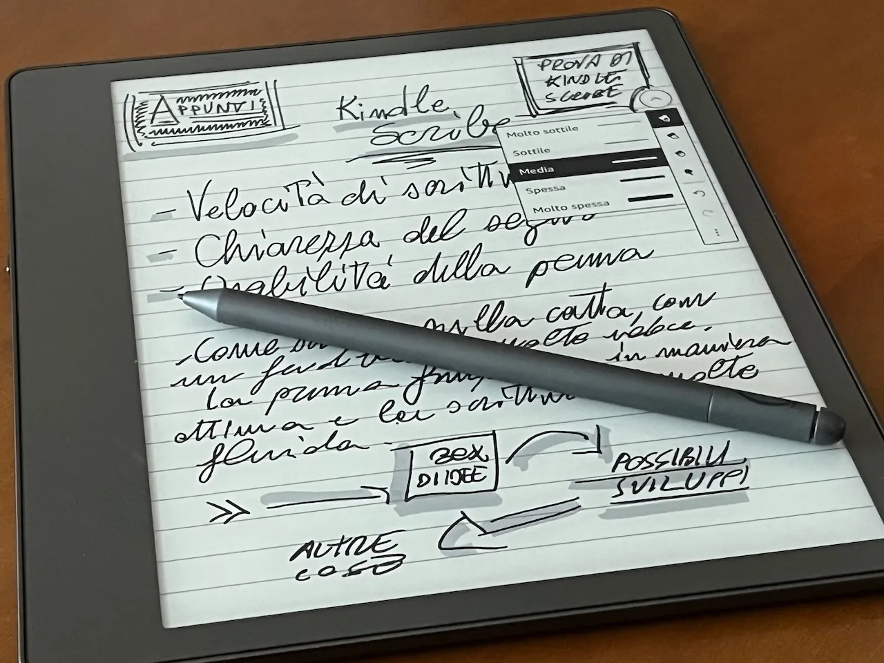 Recensione Kindle Scribe, il tablet eInk di Amazon prende quota Recensione Kindle Scribe, il tablet eInk di Amazon prende quota