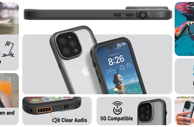 iPhone 14 è cinque volte più impermeabile con la cover Catalyst