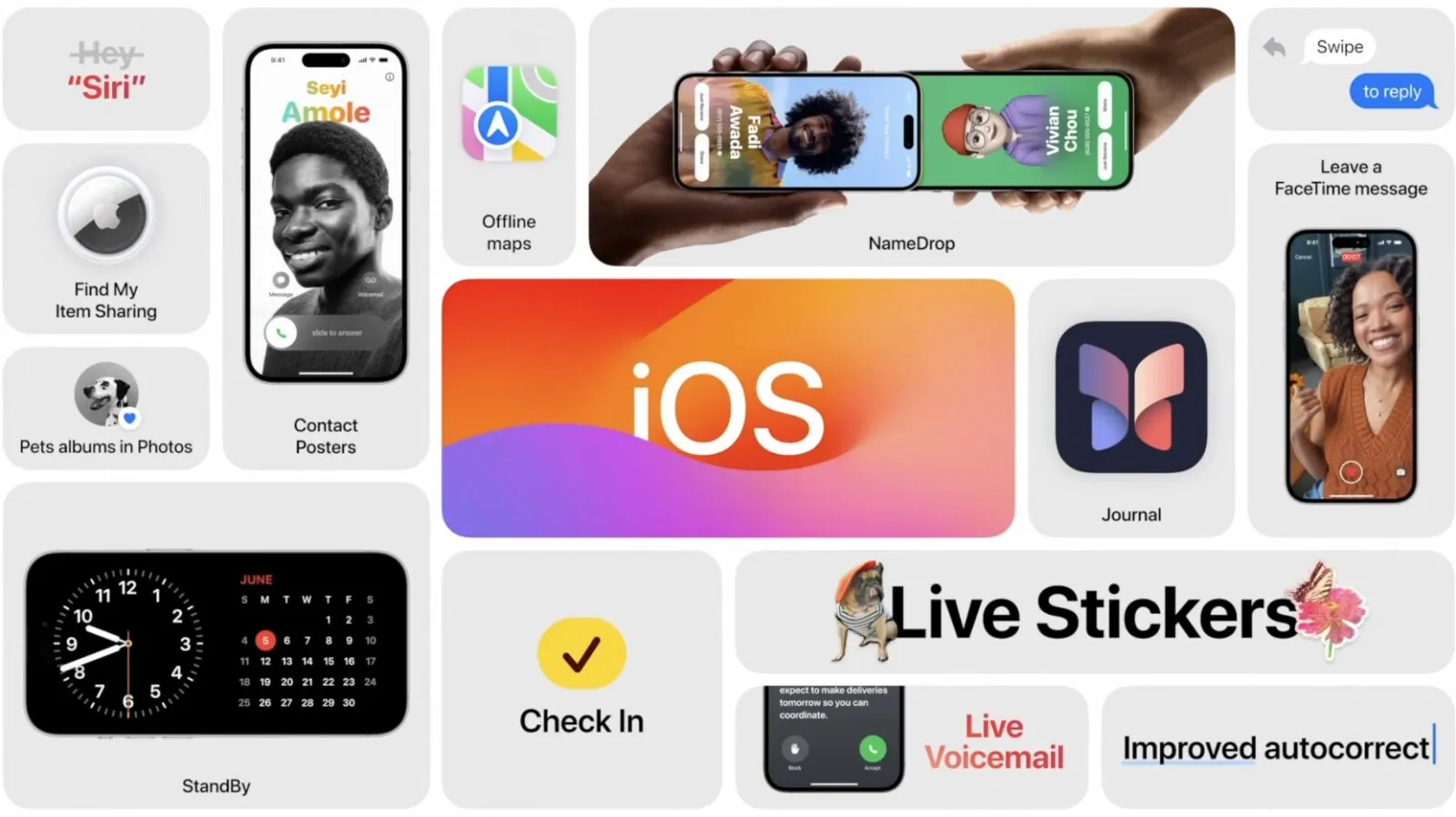 iOS 17 presentato alla WWDC23 iOS 17 presentato alla WWDC23