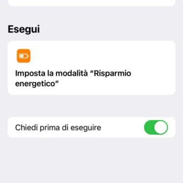 Come avere iPhone sempre in modalità Risparmio energetico