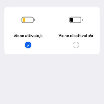 Come avere iPhone sempre in modalità Risparmio energetico