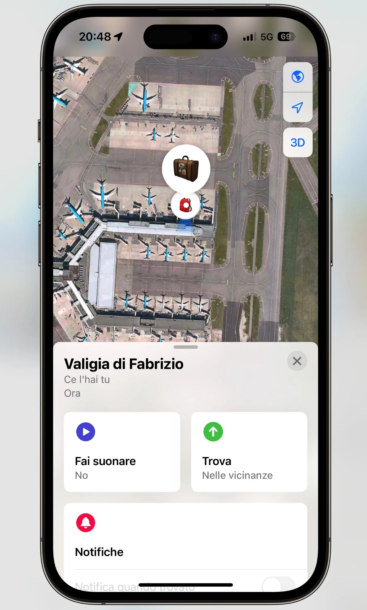 Airtag e la vostra valigia, ecco come sapere sempre dove si trova e ritrovarla Airtag e la vostra valigia, ecco come sapere sempre dove si trova e ritrovarla